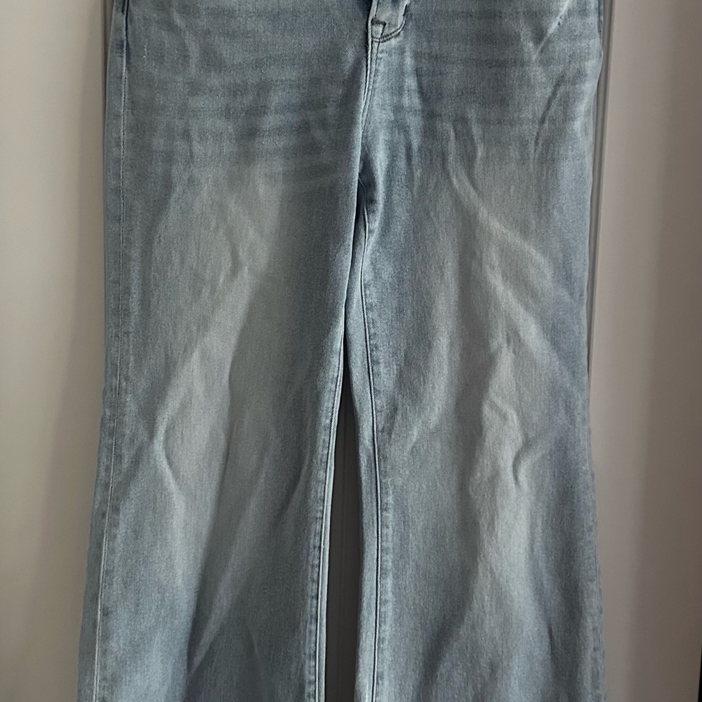 Women's Boot Cut Jeans - Light Blue